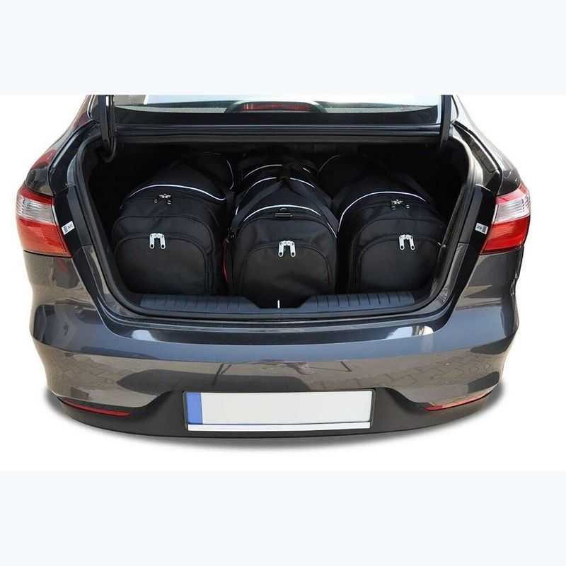Zestaw toreb do bagażnika KJUST Kia Rio Limousine 2012-2016 4 szt. czarny 14