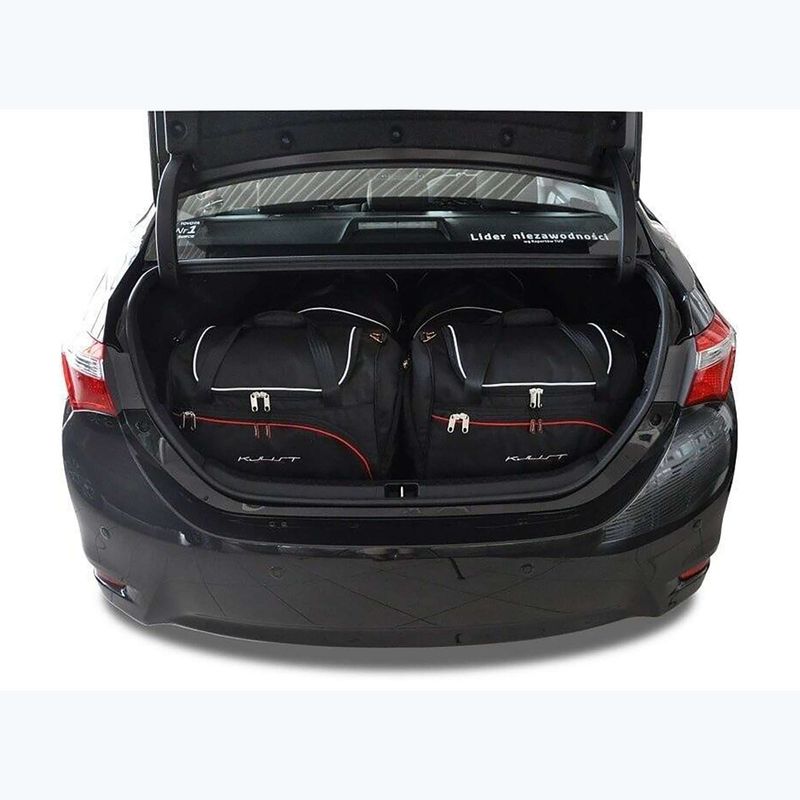 Zestaw toreb do bagażnika KJUST Toyota Corolla Limousine 2013-2018 4 szt. czarny 13