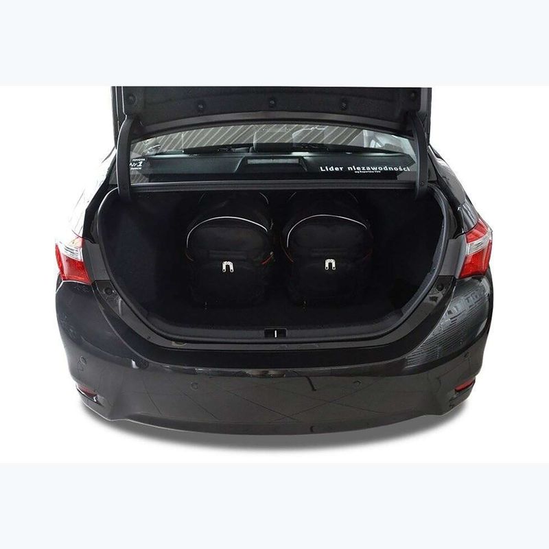 Zestaw toreb do bagażnika KJUST Toyota Corolla Limousine 2013-2018 4 szt. czarny 14