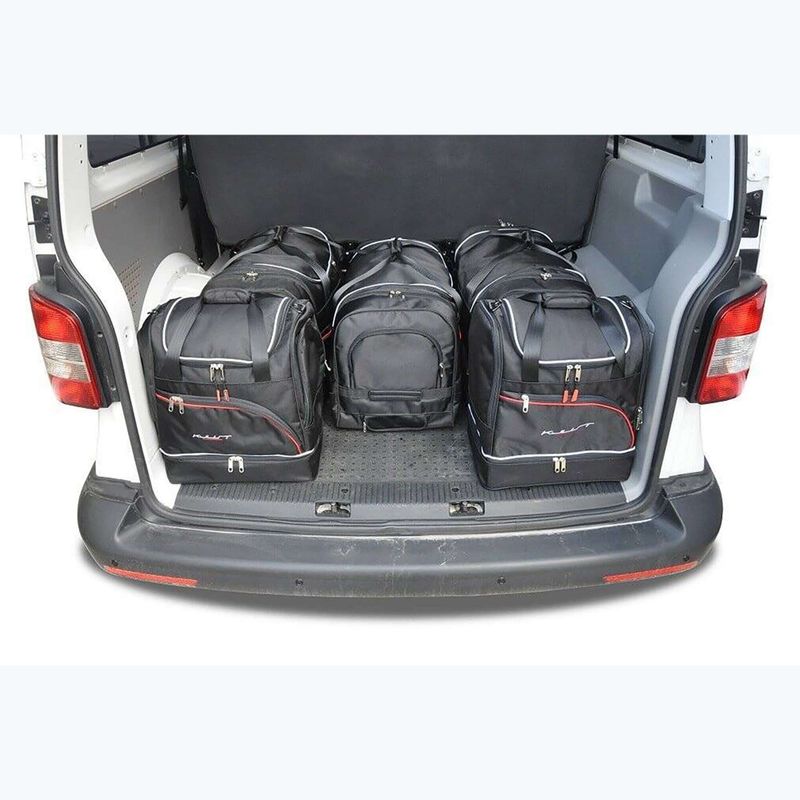 Zestaw toreb do bagażnika KJUST Volkswagen Caravella 2009-2015 6 szt. czarny 15