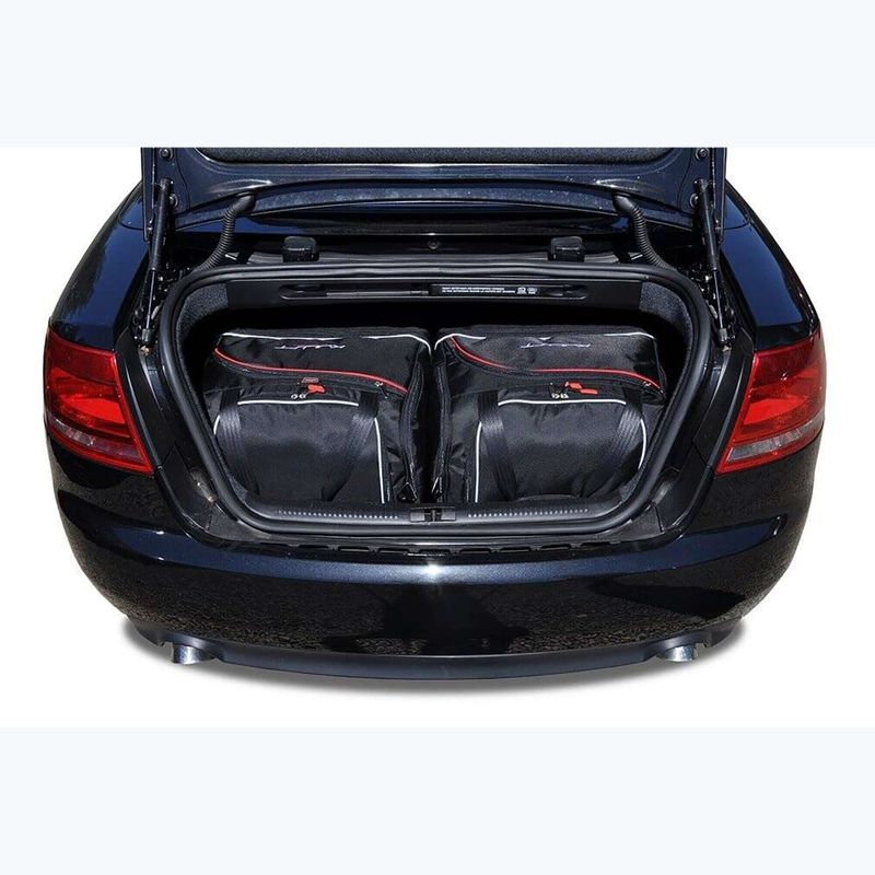 Zestaw toreb do bagażnika KJUST Audi A4 Cabrio 2005-2009 4 szt. czarny 15