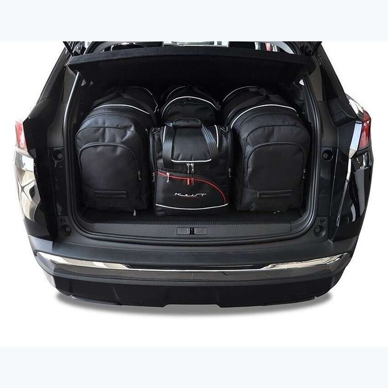 Zestaw toreb do bagażnika KJUST Peugeot 3008 2016+ 4 szt. czarny 13