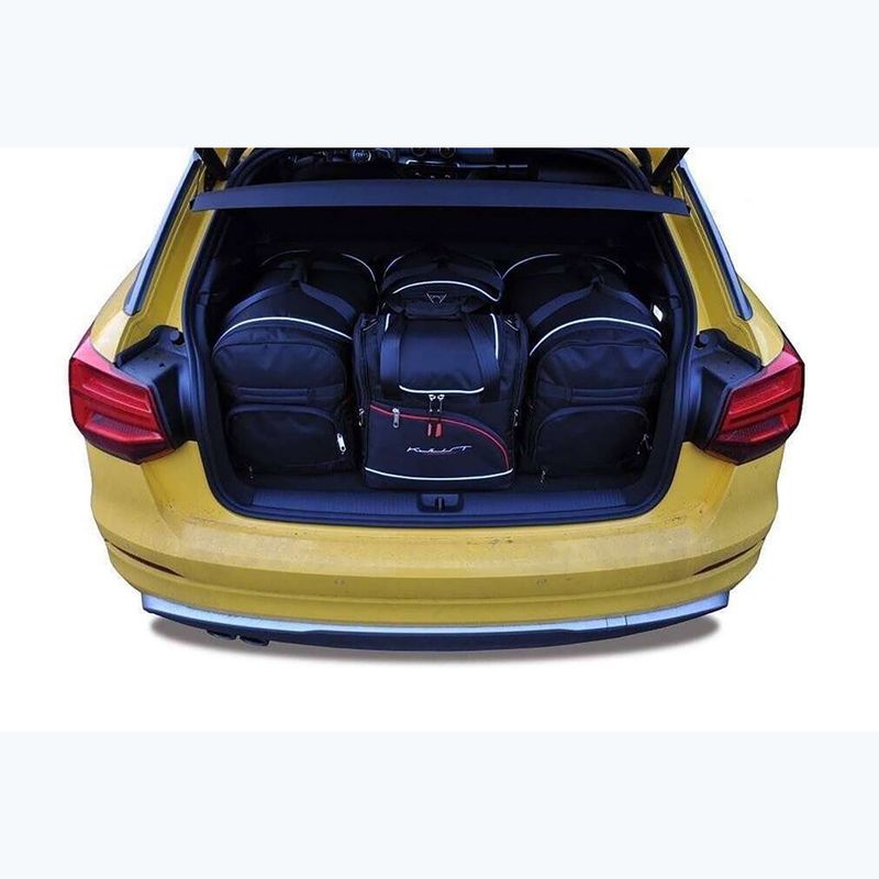 Zestaw toreb do bagażnika KJUST Audi Q2 2016+ 4 szt. czarny 16