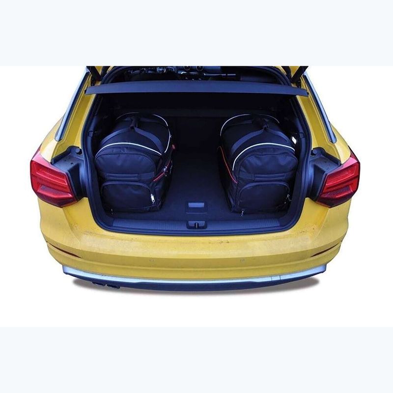 Zestaw toreb do bagażnika KJUST Audi Q2 2016+ 4 szt. czarny 18