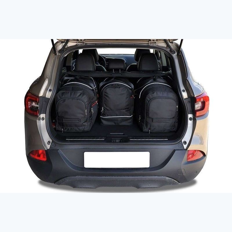 Zestaw toreb do bagażnika KJUST Renault Kadjar 2015-2022 4 szt. czarny 13