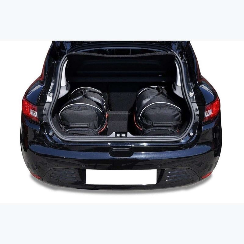 Zestaw toreb do bagażnika KJUST Renault Clio 2012-2019 3 szt. czarny 12