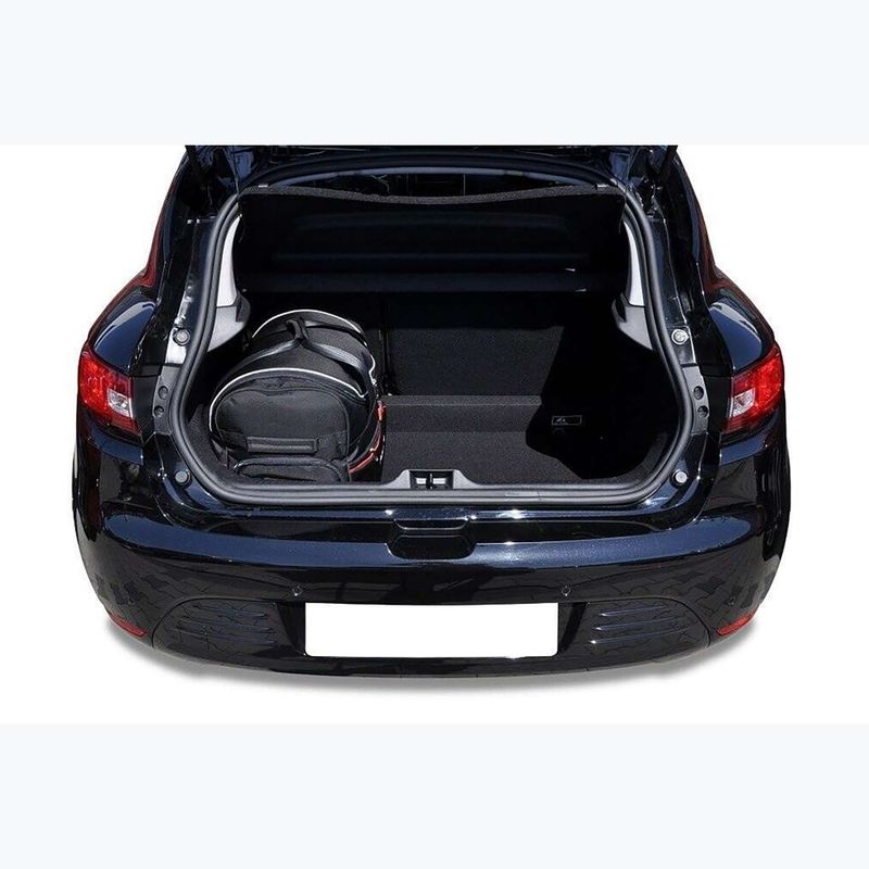Zestaw toreb do bagażnika KJUST Renault Clio 2012-2019 3 szt. czarny 13