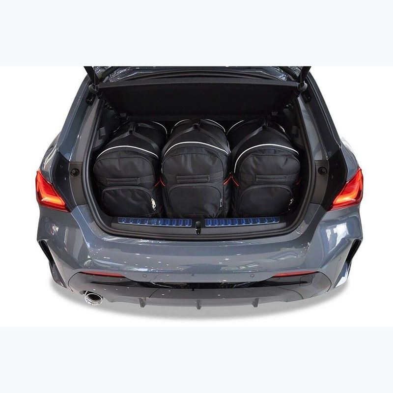 Zestaw toreb do bagażnika KJUST BMW 1 Hatchback 2019+ 3 szt. czarny 10