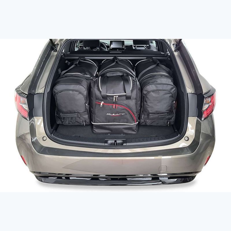 Zestaw toreb do bagażnika KJUST Toyota Corolla Touring Sports 2019+ 4 szt. czarny 15