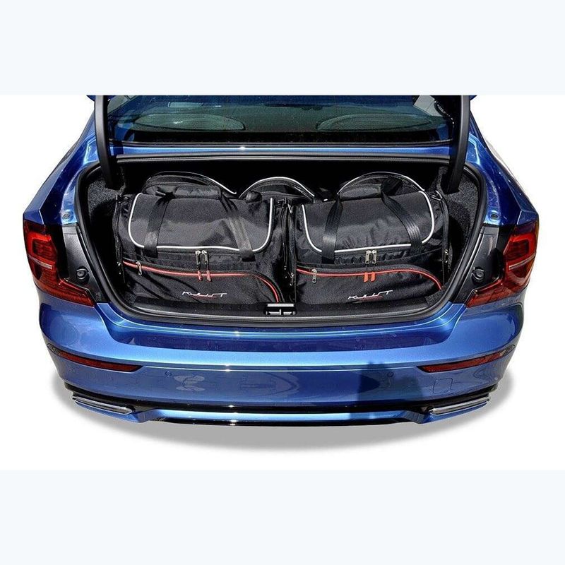 Zestaw toreb do bagażnika KJUST Volvo S60 Mhev 2020-2023 5 szt. czarny 17