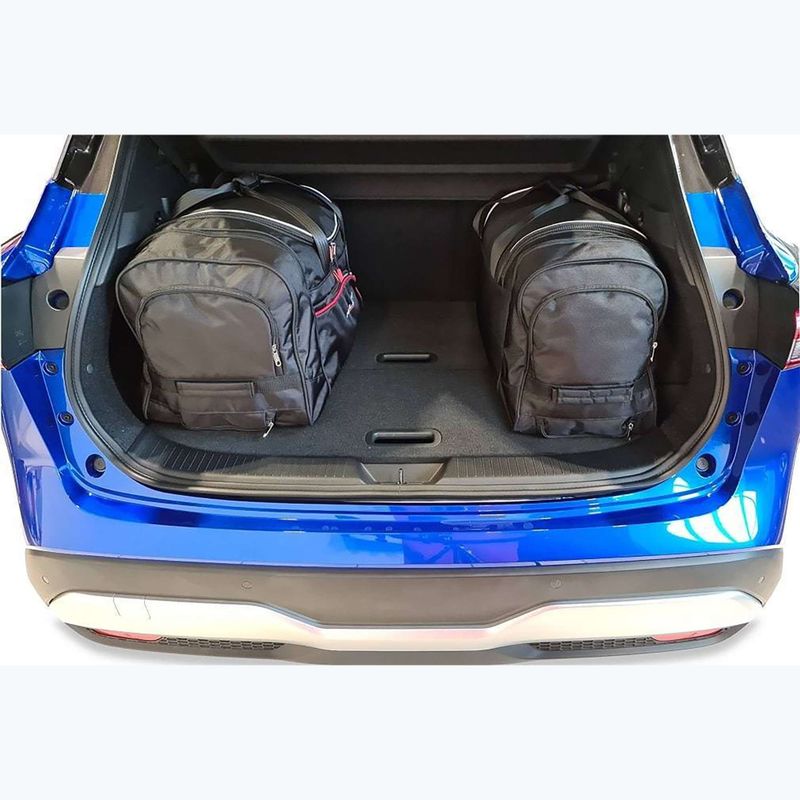 Zestaw toreb do bagażnika KJUST Nissan Qashqai MHEV 2021+ 4 szt. czarny 17