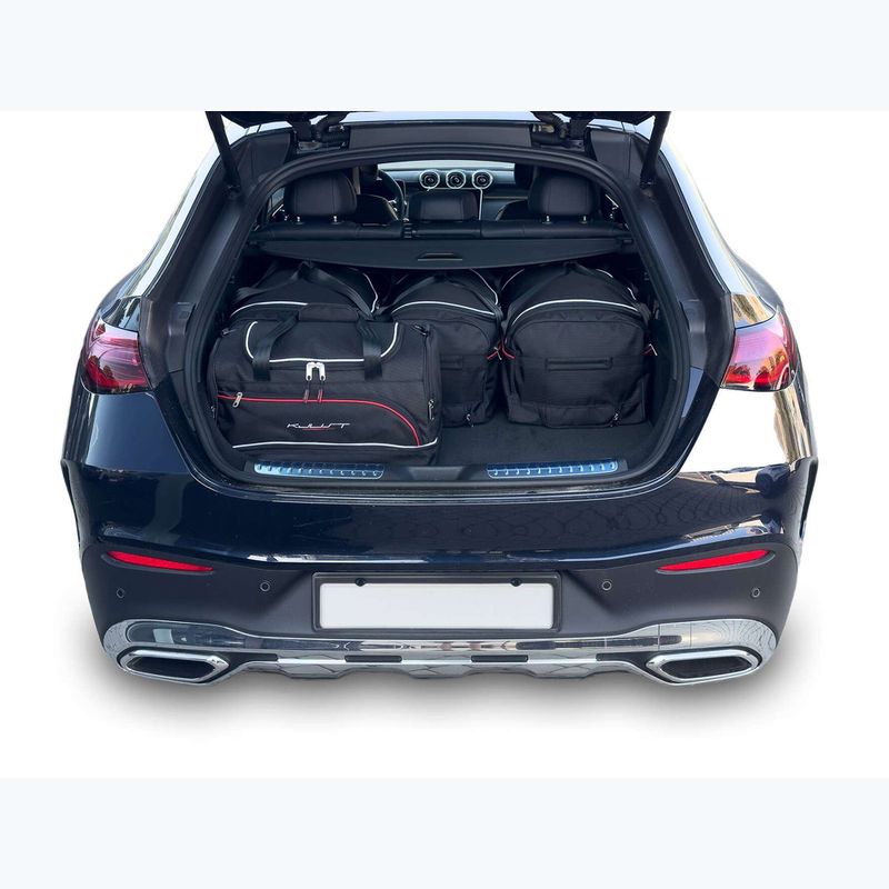 Zestaw toreb do bagażnika KJUST Mercedes-Benz GLC Coupe PHEV 2023+ 5 szt. czarny 15