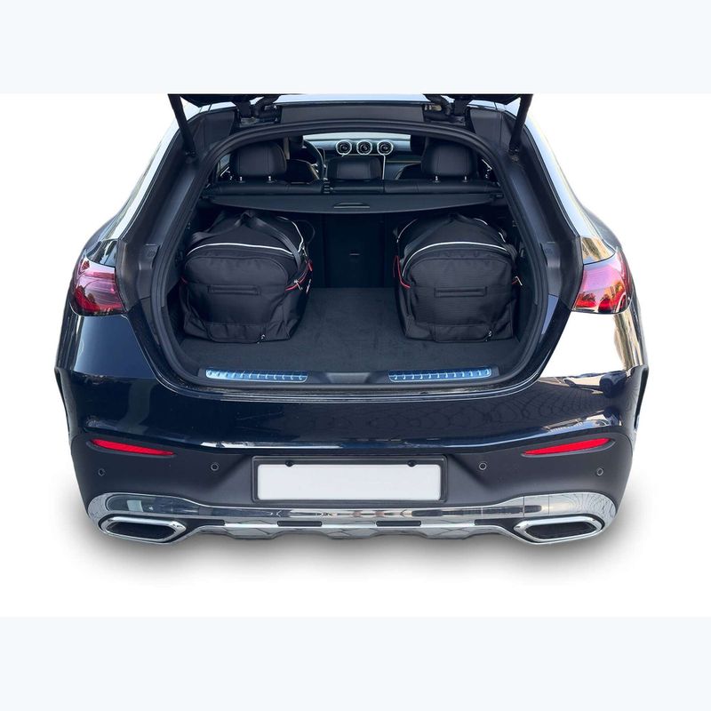 Zestaw toreb do bagażnika KJUST Mercedes-Benz GLC Coupe PHEV 2023+ 5 szt. czarny 17