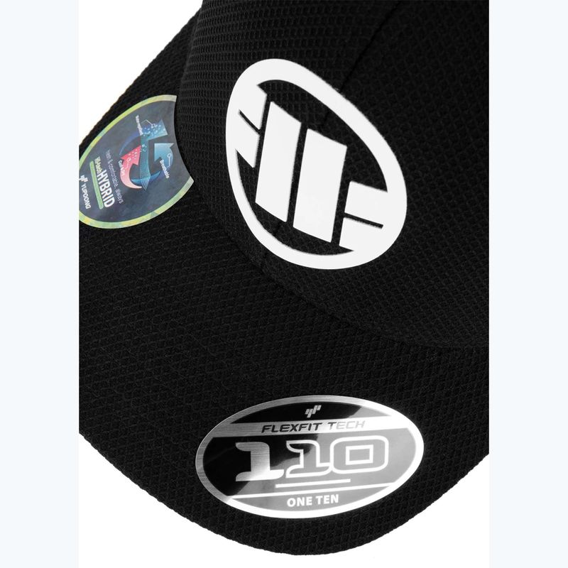 Czapka z daszkiem męska Pitbull Snapback ,,Logo" Hybrid black 4