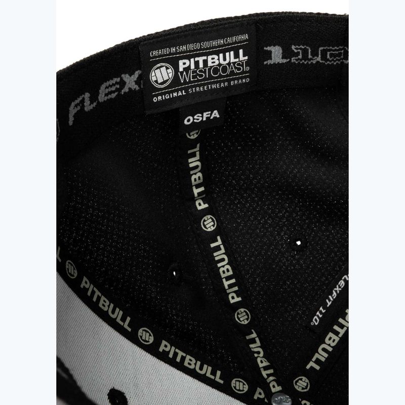 Czapka z daszkiem męska Pitbull Snapback ,,Logo" Hybrid black 7