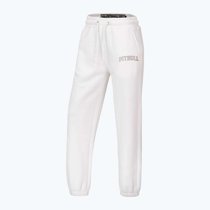 Spodnie damskie Pitbull Tyrian Trackpants off white 5