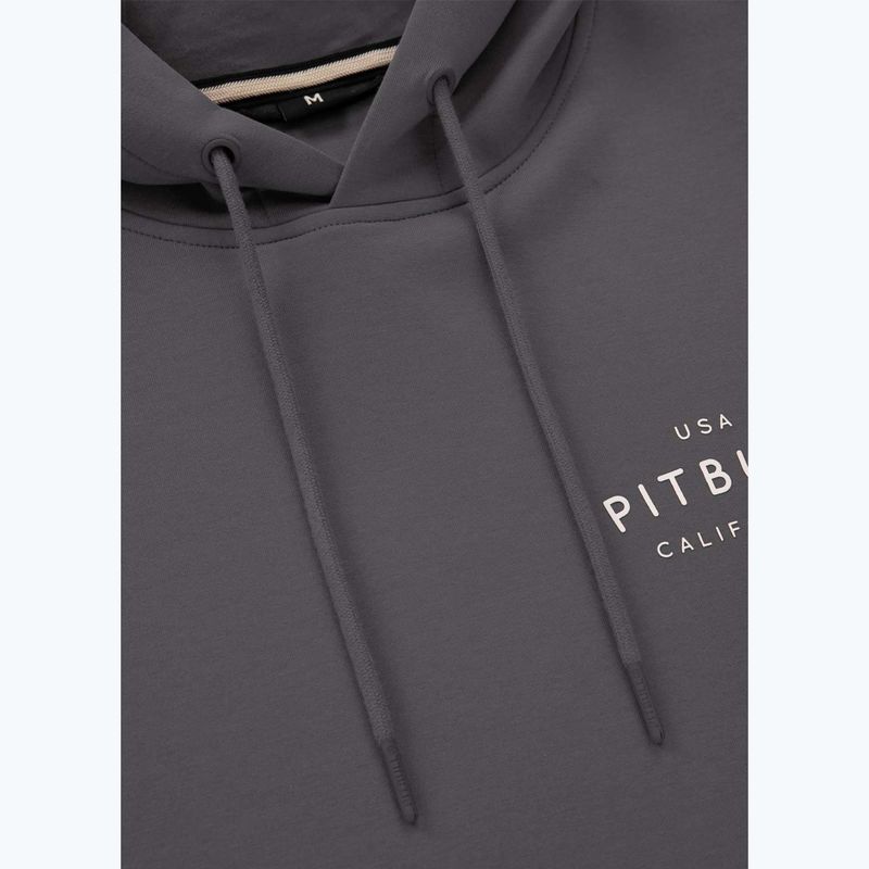 Bluza męska Pitbull Sampson Hooded Sweatshirt graphite 8