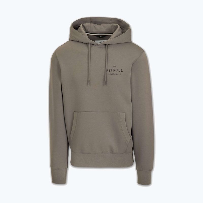Bluza męska Pitbull Sampson Hooded Sweatshirt taupe 4