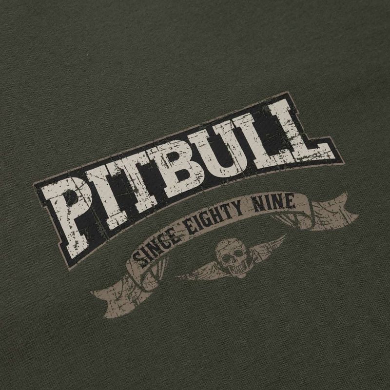 Bluza męska Pitbull Troublemaker Hooded Sweatshirt old green 8