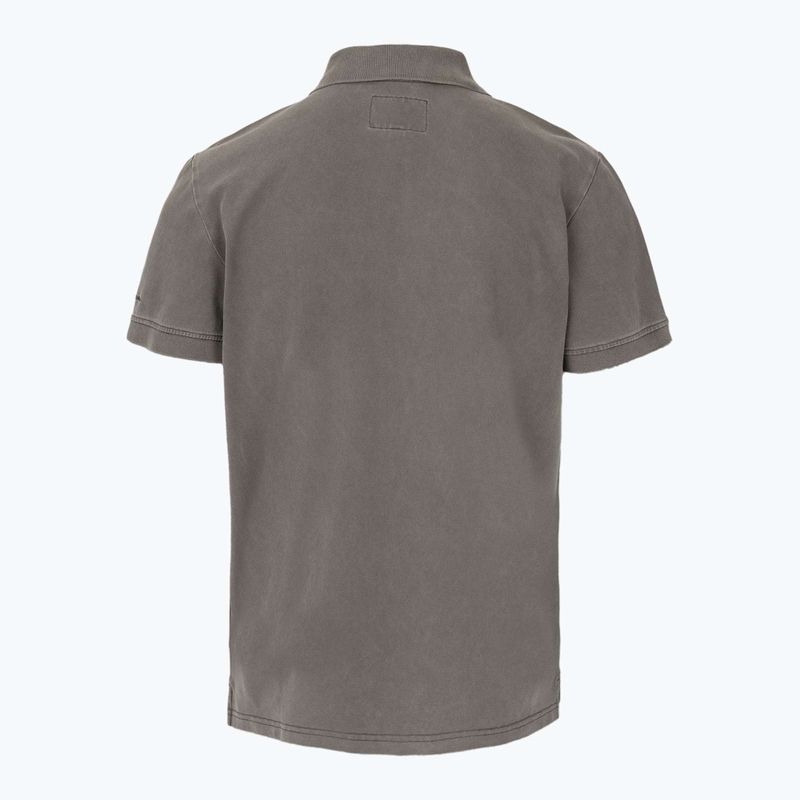 Koszulka polo męska Pitbull Washed Polo dark brown 2