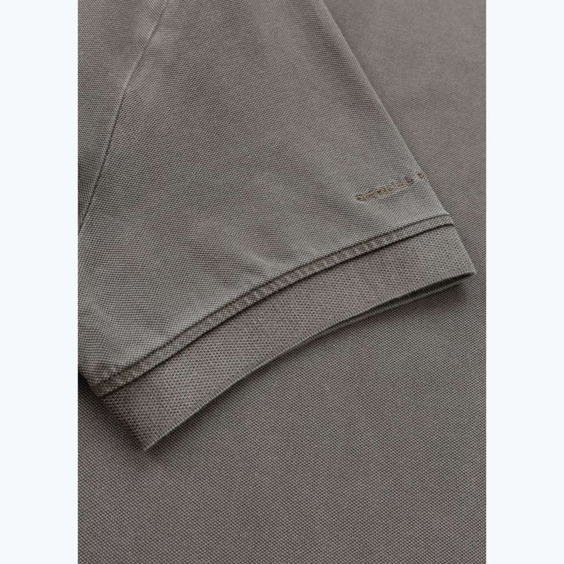 Koszulka polo męska Pitbull Washed Polo dark brown 5