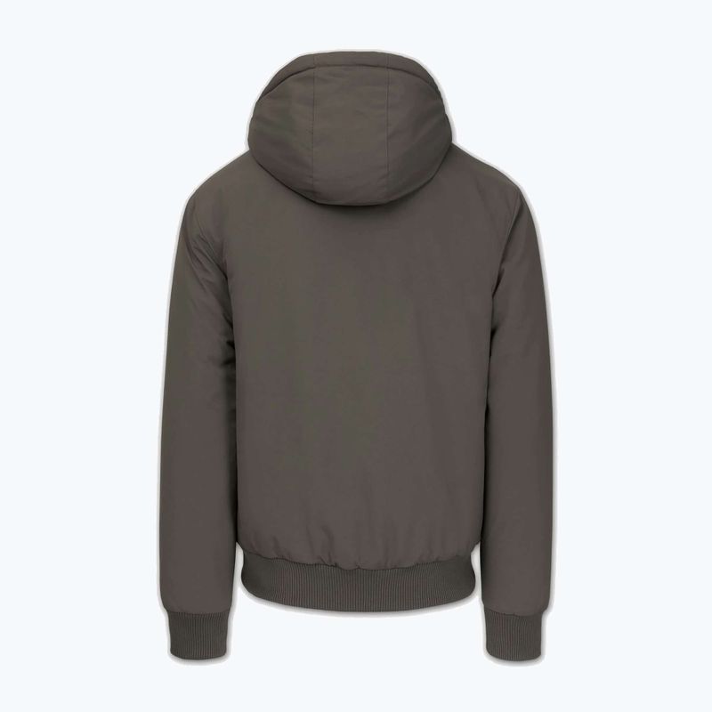 Kurtka zimowa męska Pitbull Elkwood 3 Sherpa Hooded taupe 6