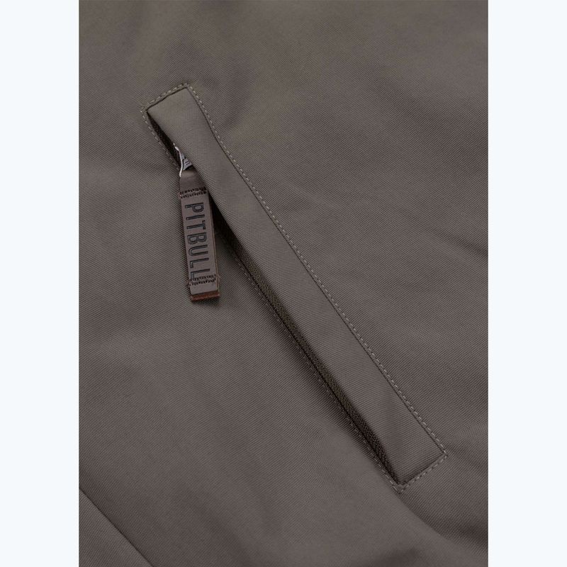 Kurtka zimowa męska Pitbull Elkwood 3 Sherpa Hooded taupe 10