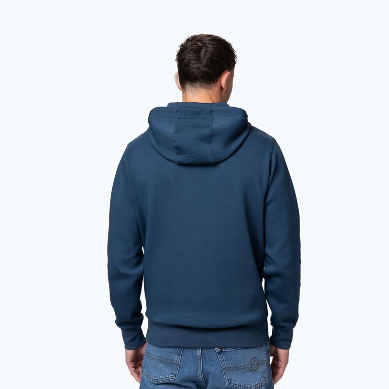 Bluza męska Pitbull Sampson Hooded Sweatshirt petrol blue 3