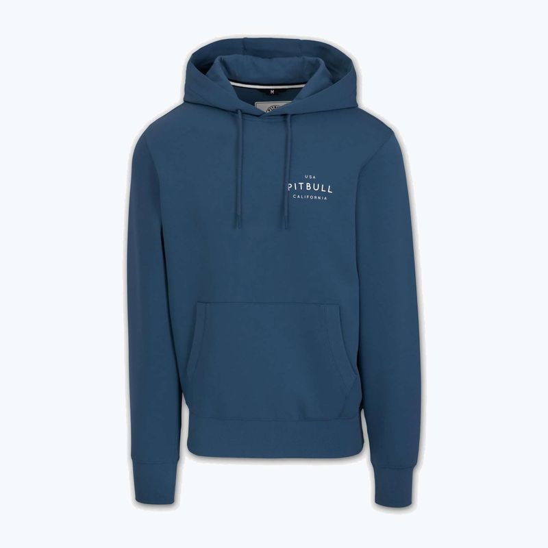 Bluza męska Pitbull Sampson Hooded Sweatshirt petrol blue 5