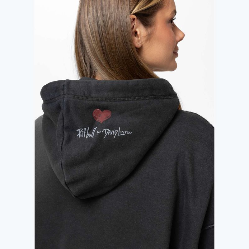 Bluza damska Pitbull Thick & Thin Hooded dark graphite 3