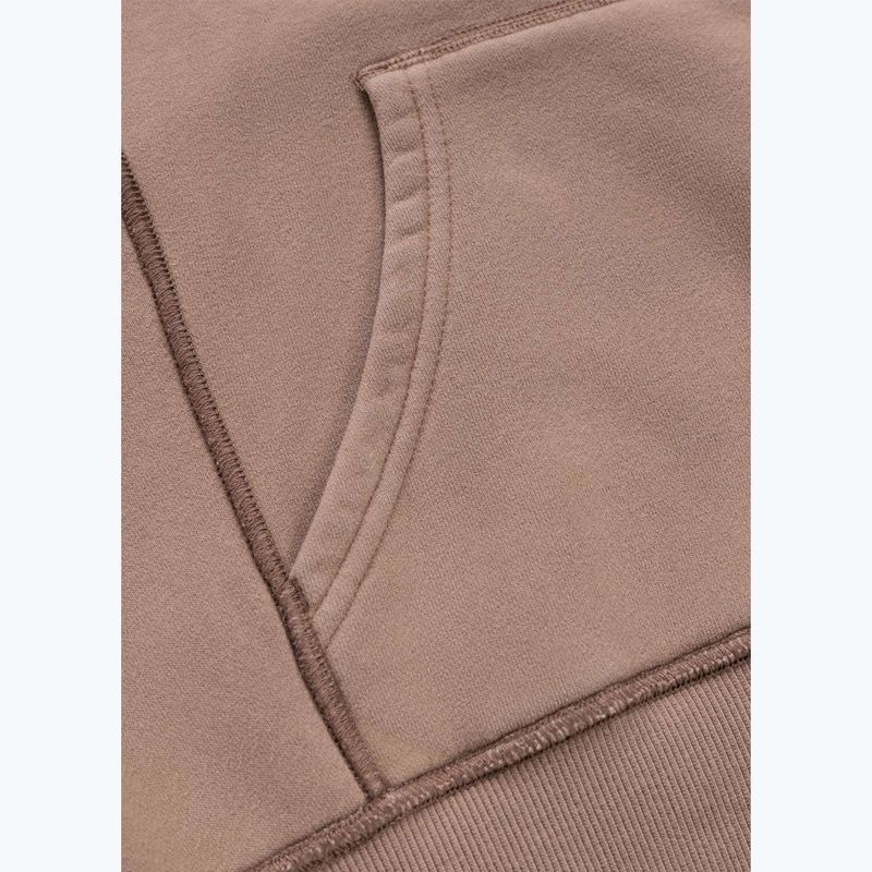 Bluza damska Pitbull Skull Surf Hooded Zip chocolate mousse 13