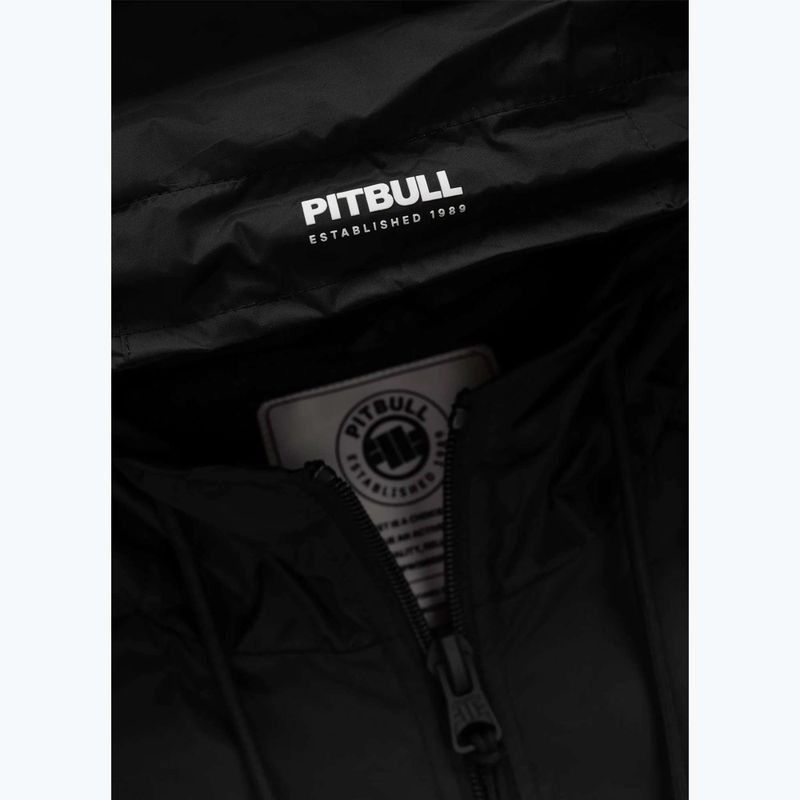 Kurtka męska Pitbull Athletic Tape Nylon Hooded black 6