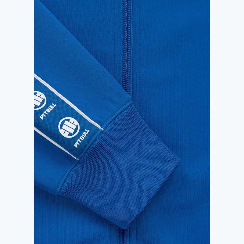 Bluza męska Pitbull Track Jacket Powers azure blue 6