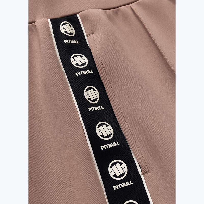 Spodnie damskie Pitbull Verona Wide Leg chocolate mousse 8
