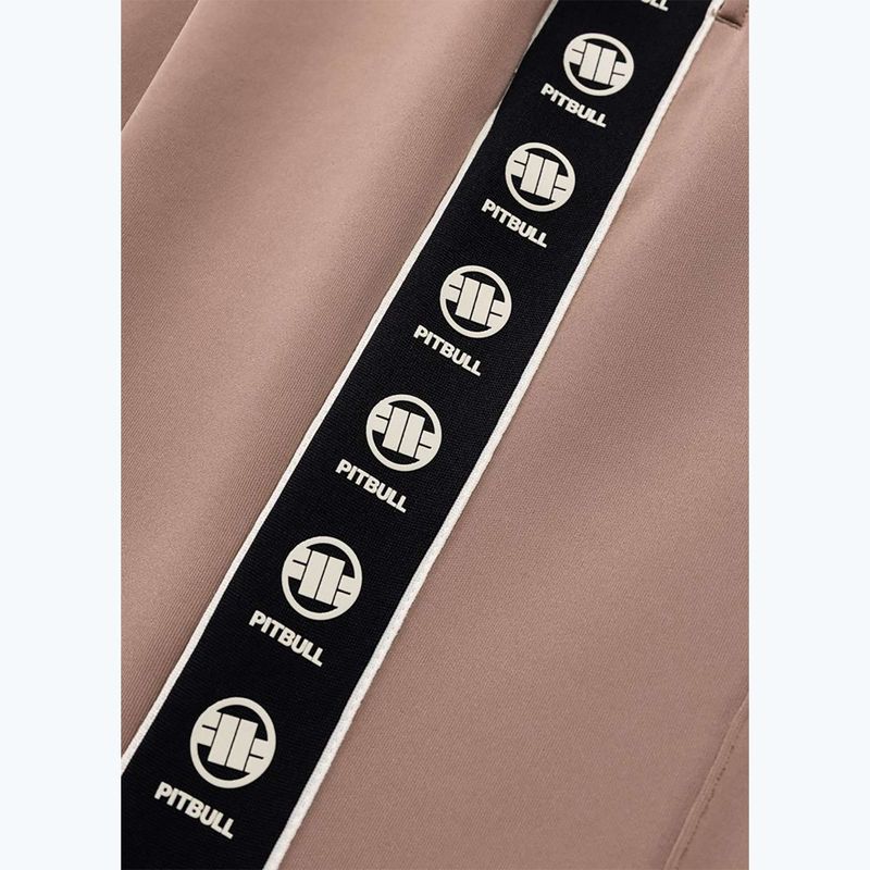 Spodnie damskie Pitbull Verona Wide Leg chocolate mousse 9