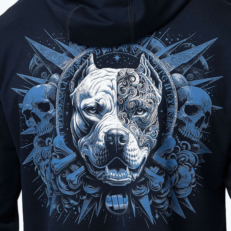 Bluza męska Pitbull World Sweatshirt Hooded dark navy 4