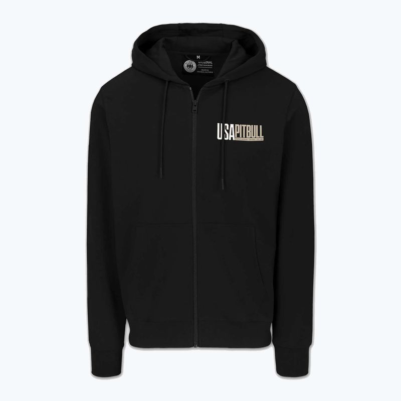 Bluza męska Pitbull USA Hooded Zip black 6