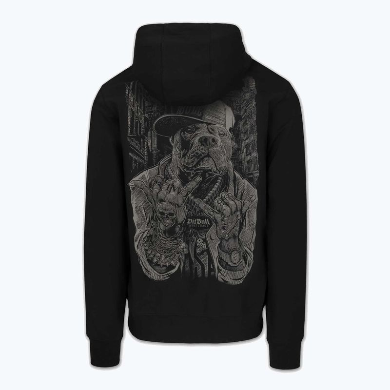 Bluza męska Pitbull USA Hooded Zip black 7