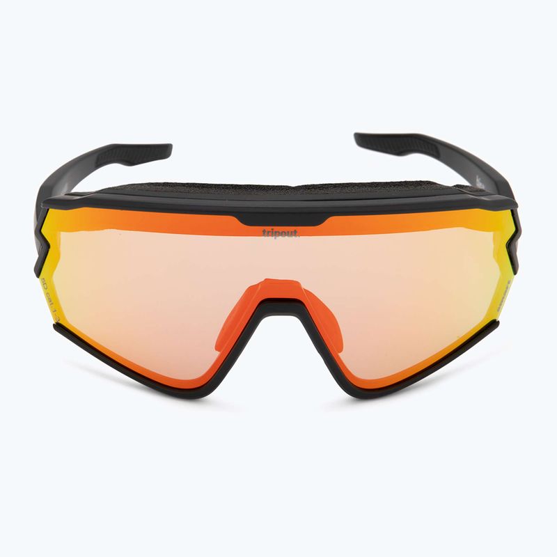 Okulary przeciwsłoneczne Tripout Infinity black/smart red fotochrom 3