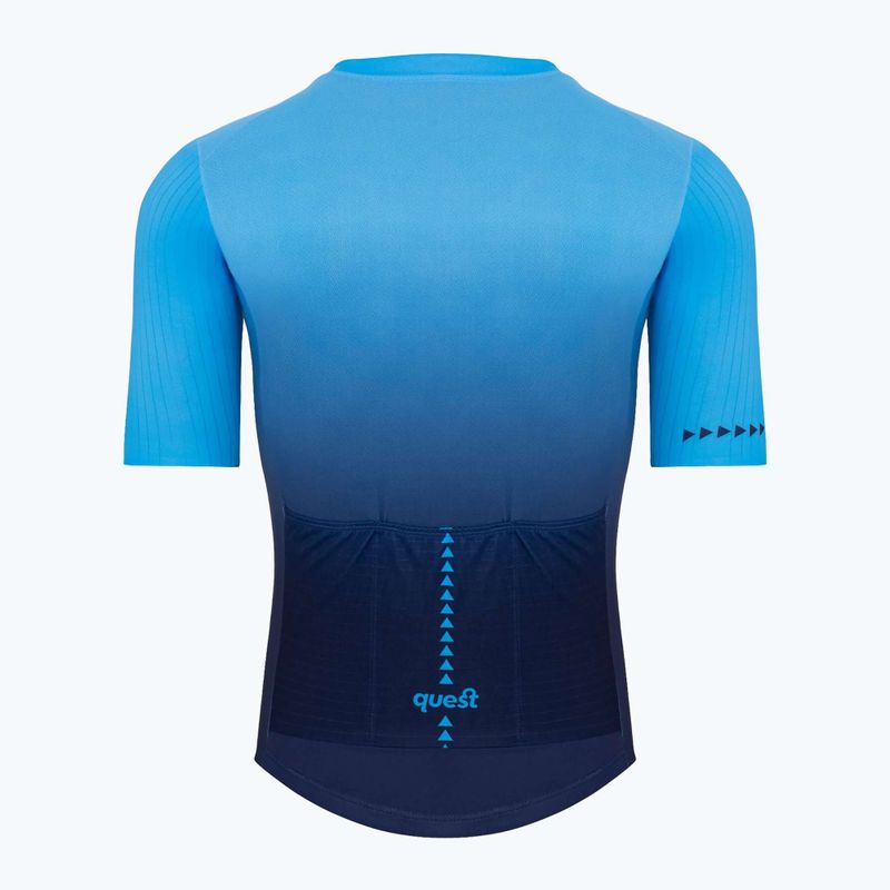 Koszulka rowerowa męska Quest Black Sky 5