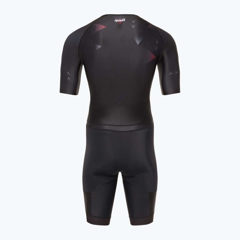 Kombinezon triathlonowy męski Quest Aerofit Base black 2