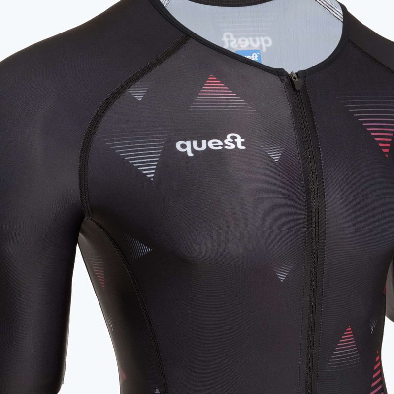 Kombinezon triathlonowy męski Quest Aerofit Base black 3