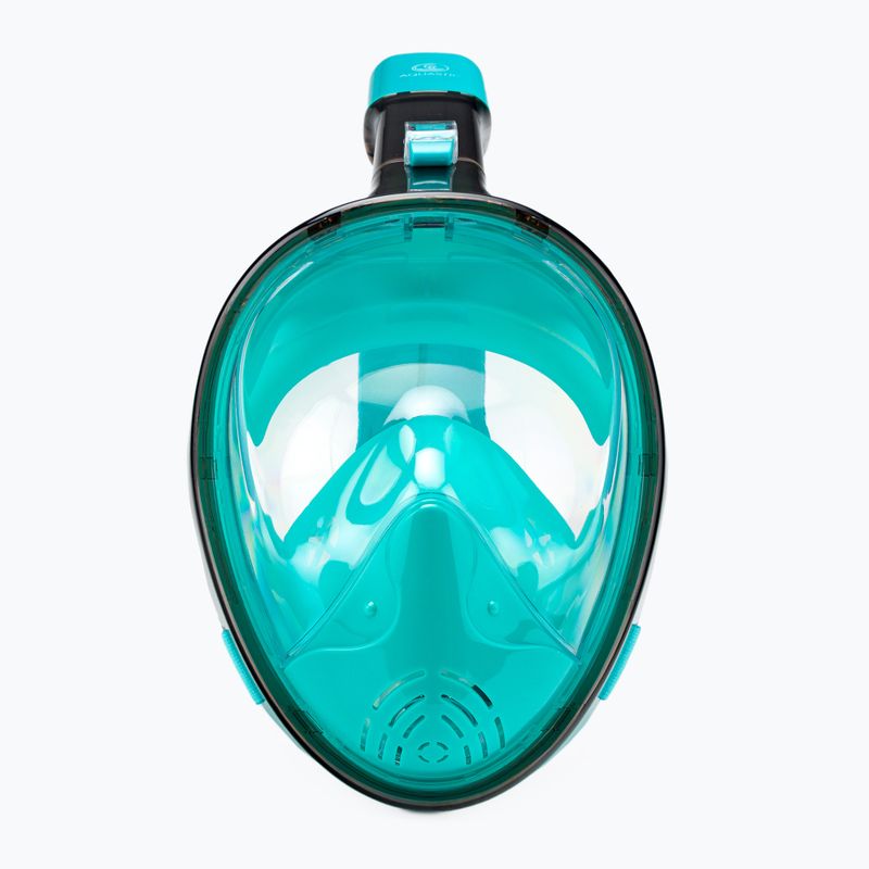 Maska pełnotwarzowa do snorkelingu AQUASTIC SMA-01SN niebieska 3