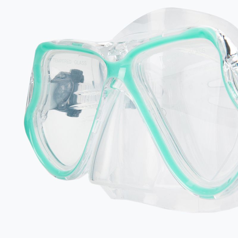 Zestaw do snorkelingu AQUASTIC MSA-01N niebieski 8