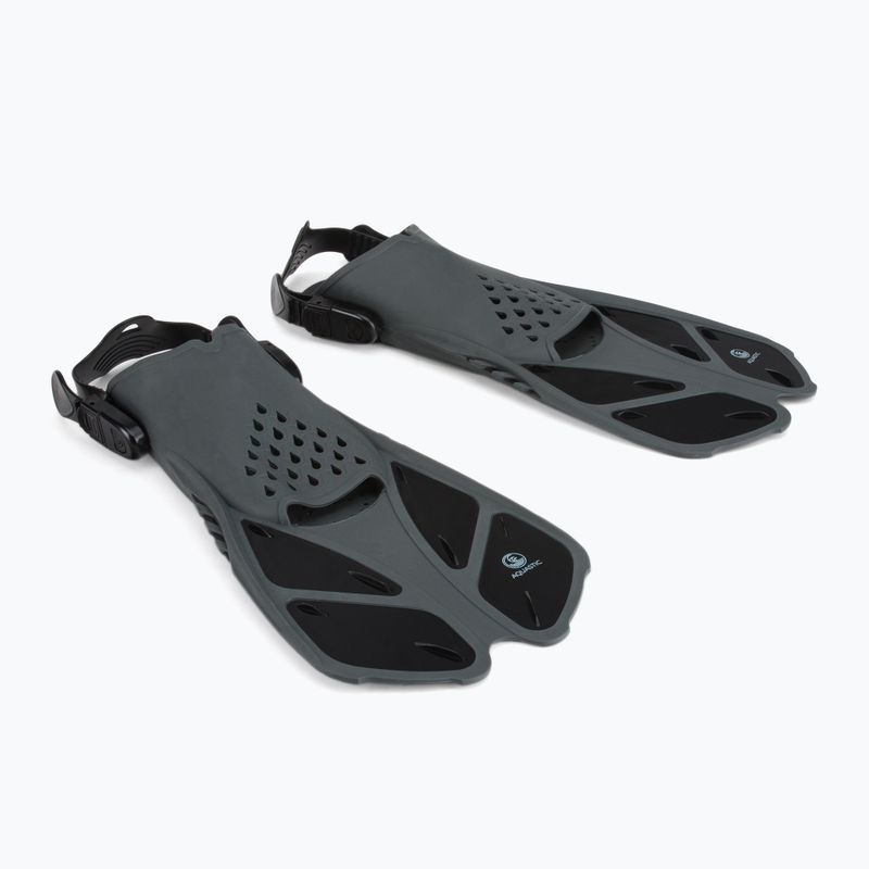 Zestaw do snorkelingu AQUASTIC SMFK-01LC czarny 3
