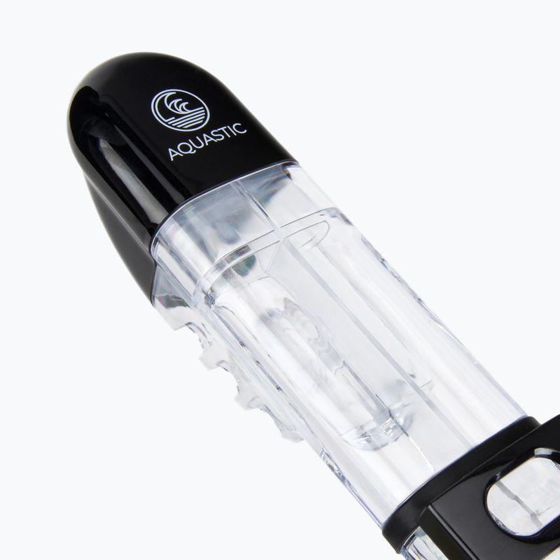 Zestaw do snorkelingu AQUASTIC SMFK-01LC czarny 17