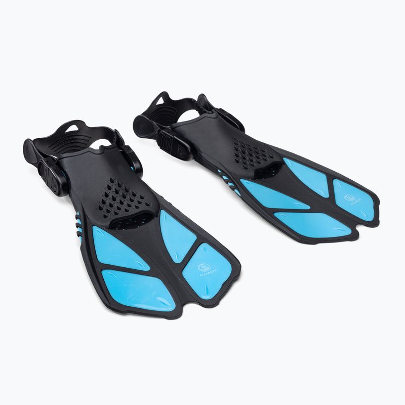 Zestaw do snorkelingu dziecięcy AQUASTIC MSFK-01SN niebieski 3