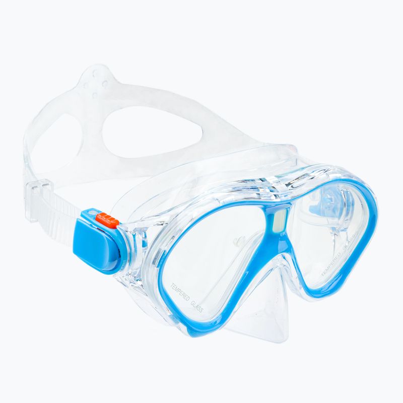 Zestaw do snorkelingu dziecięcy AQUASTIC MSFK-01SN niebieski 11