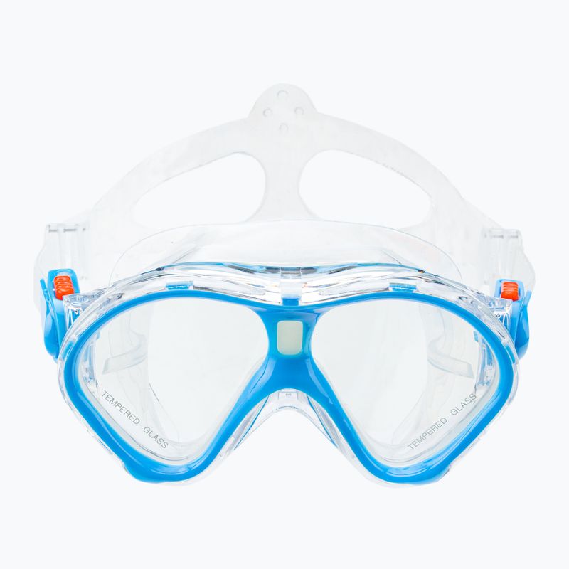 Zestaw do snorkelingu dziecięcy AQUASTIC MSFK-01SN niebieski 12