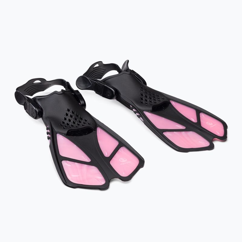 Zestaw do snorkelingu dziecięcy AQUASTIC MSFK-01SR różowy 2